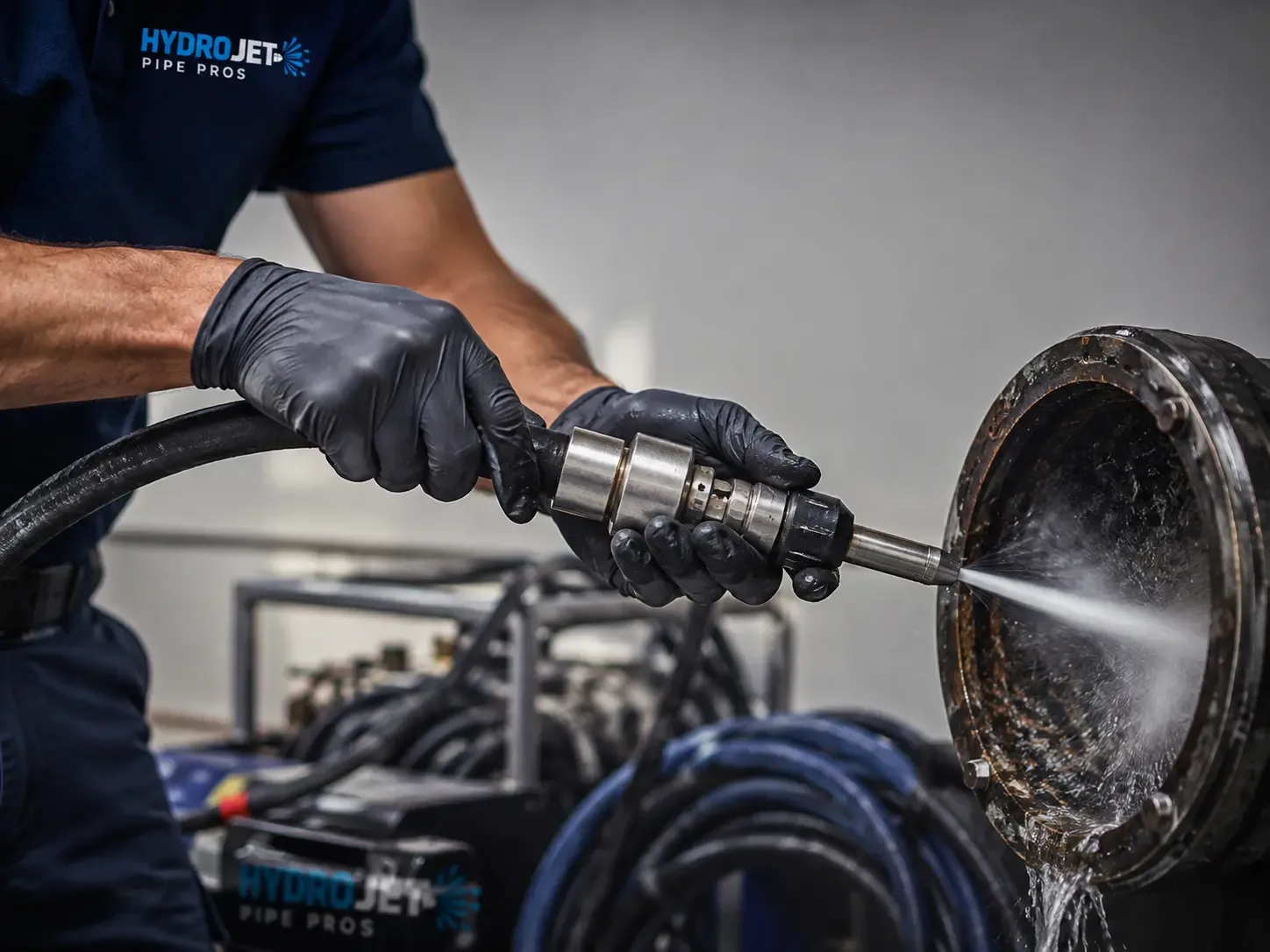 Hydro Jet Pipe Descaling in Naples, TX